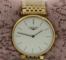 Luxury Longines Quartz White Dial All Working Men Wristwatch "Stay Stylish"