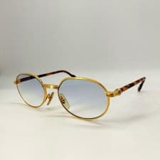 Cartier Sunglasses Pre-Owned  Designer Sunglasses Gold Tortoiseshell Auth M03411
