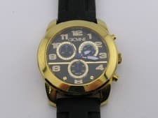 Giovine Mens Chronograph Watch w/ Band Working New Battery