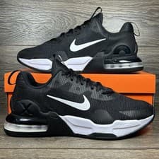 Nike Mens Air Max Alpha Trainer 5 Black White Gym Workout Lifting Shoes Sneakers