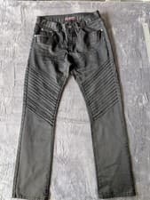 Old Skool Men's Jeans size 30x30 black Y2K