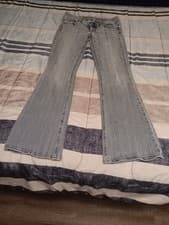 American Eagle Outfitters Artist Stretch Jeans Light Blue Denim Mid Rise Women