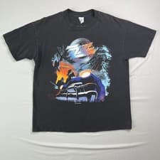 Vtg Spring Ford ZZ Top T Shirt X-Large 1990 Recycler World Tour Concert Band 90s