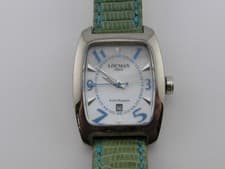 Locman Italy Titanio Ladies Watch Fancy MOP Dial Titanium Case Ref 483