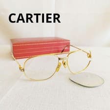 Cartier Sunglasses Pre-Owned  Designer Sunglasses Gold Authentic M03893