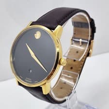 Movado Museum Classic Automatic 40mm Black Dial Men's Watch 0608025 / 0607566
