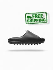 Yzy Slide Black (2022/2023 Restock) FZ5897 New Without Box