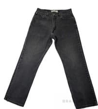 Vintage Levi's 505 Made in USA Faded Grey Jeans Men's W34 L34 Regular Straight
