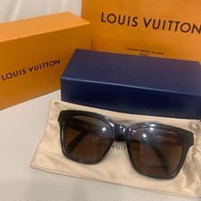 LOUIS VUITTON Sunglasses Pre-Owned  Designer Sunglasses Brown Authentic R03139